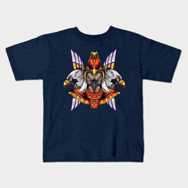 God of Ra 2.1 Kids T-Shirt by Harrisaputra